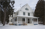 237 N MAIN ST, a Queen Anne house, built in Rosholt, Wisconsin in 1905.