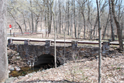 S5975 Park Road, DEVIL'S LAKE STATE PARK, a Rustic Style bridge, built in Baraboo, Wisconsin in 1939.