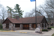 S5975 Park Road, DEVIL'S LAKE STATE PARK, a Rustic Style small office building, built in Baraboo, Wisconsin in 1939.