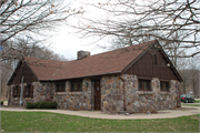 S5975 Park Road, DEVIL'S LAKE STATE PARK, a Rustic Style small office building, built in Baraboo, Wisconsin in 1939.