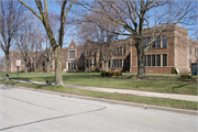 1600 E LAKE BLUFF BLVD, a Late Gothic Revival elementary, middle, jr.high, or high, built in Shorewood, Wisconsin in 1924.