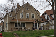4136 N FARWELL AVE, a Dutch Colonial Revival house, built in Shorewood, Wisconsin in 1921.