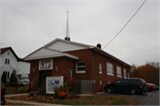 257 KENDALL ST, a Colonial Revival/Georgian Revival house of worship, built in Burlington, Wisconsin in 1956.