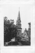E CHURCH RD, .2 M W OF HILLSIDE RD E CHURCH RD, .2 M W OF HILLSIDE RD, a Queen Anne house of worship, built in Christiana, Wisconsin in 1893.