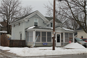 117 JOHNSON ST 117 JOHNSON ST, a Gabled Ell house, built in Burlington, Wisconsin in 1872.