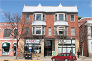 144 4TH AVE, a Romanesque Revival hotel/motel, built in Baraboo, Wisconsin in 1900.