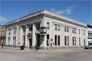 500-502 OAK ST, a Neoclassical/Beaux Arts bank/financial institution, built in Baraboo, Wisconsin in 1926.