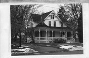 118 N PAGE ST, a Queen Anne house, built in Stoughton, Wisconsin in 1886.