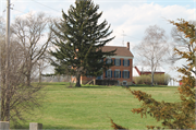 W9640 BRIDGE ST W9640 BRIDGE ST, a Greek Revival house, built in Lake Mills, Wisconsin in 1859.