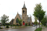 1417 CHURCH ST, a Early Gothic Revival house of worship, built in Stevens Point, Wisconsin in 1892.