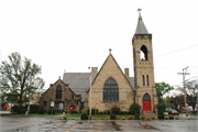 1417 CHURCH ST, a Early Gothic Revival church, built in Stevens Point, Wisconsin in 1892.