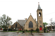 1417 CHURCH ST, a Early Gothic Revival house of worship, built in Stevens Point, Wisconsin in 1892.