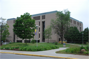1901 4th Ave, a Brutalism university or college building, built in Stevens Point, Wisconsin in 1971.