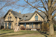 N5726 HARVEY RD, a Italianate house, built in Aztalan, Wisconsin in 1857.