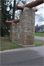 BUKOLT PARK ST, INTERSECTION WITH FRONT ST, a NA (unknown or not a building) fence/wall, built in Stevens Point, Wisconsin in 1940.
