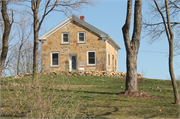 N7430 NORTH SHORE RD, a Greek Revival house, built in Waterloo, Wisconsin in 1895.