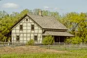 OLD WORLD WISCONSIN, OFF STATE HIGHWAY 59, ORIGINALLY IN JACKSON, WASHINGTON COUNTY, a Side Gabled house, built in Eagle, Wisconsin in 1860.