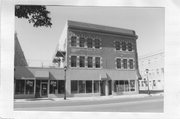 201-205 E MAIN ST, a Neoclassical/Beaux Arts retail building, built in Sun Prairie, Wisconsin in 1909.