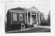 115 E MAIN ST, a Colonial Revival/Georgian Revival library, built in Sun Prairie, Wisconsin in 1924.