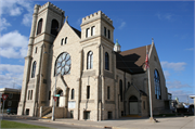 53 E MERRILL AVE, a Late Gothic Revival house of worship, built in Fond du Lac, Wisconsin in 1902.