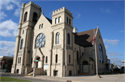 53 E MERRILL AVE, a Late Gothic Revival church, built in Fond du Lac, Wisconsin in 1902.