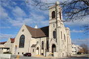 53 E MERRILL AVE, a Late Gothic Revival house of worship, built in Fond du Lac, Wisconsin in 1902.