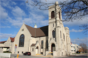 53 E MERRILL AVE, a Late Gothic Revival church, built in Fond du Lac, Wisconsin in 1902.