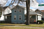 211 S MARR ST, a Greek Revival house, built in Fond du Lac, Wisconsin in 1855.
