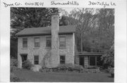 3400 TALLY HO LN, a Greek Revival house, built in Shorewood Hills, Wisconsin in 1854.