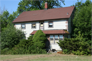 13332 N PORT WASHINGTON RD, a Gabled Ell house, built in Mequon, Wisconsin in 1872.