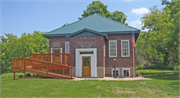 S4992 Elk Run Rd, a One Story Cube one to six room school, built in Liberty, Wisconsin in 1929.