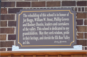 S4992 Elk Run Rd, a One Story Cube school-one to six room, built in Liberty, Wisconsin in 1929.