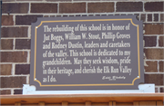 S4992 Elk Run Rd, a One Story Cube one to six room school, built in Liberty, Wisconsin in 1929.