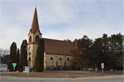W3008 COUNTY ROAD E, a Early Gothic Revival church, built in Crystal Lake, Wisconsin in 1901.