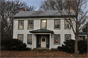 7105 NORTHWEST HWY, a Greek Revival house, built in Mukwonago (village), Wisconsin in 1858.