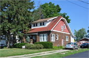239 Front Street, a Craftsman house, built in Cashton, Wisconsin in 1925.
