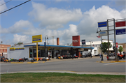 709 Front Street, a Contemporary small retail building, built in Cashton, Wisconsin in 1945.
