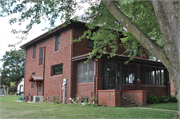 523 SOUTH ST, a American Foursquare house, built in Cashton, Wisconsin in 1910.