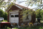 1629 W CTH M, a Colonial Revival/Georgian Revival garage (residential), built in Fulton, Wisconsin in 1917.