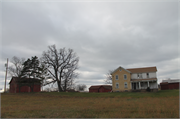 W114 HOOPER ROAD, a Gabled Ell house, built in Palmyra, Wisconsin in 1845.