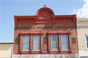 218-220 MERCHANT ROW, a Commercial Vernacular small retail building, built in Milton, Wisconsin in 1899.