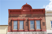 218-220 MERCHANT ROW, a Commercial Vernacular retail building, built in Milton, Wisconsin in 1899.