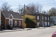 655 COLLEGE STREET, a Colonial Revival/Georgian Revival small office building, built in Milton, Wisconsin in 1941.