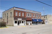 311-319 PARKVIEW DR, a Commercial Vernacular large retail building, built in Milton, Wisconsin in 1916.