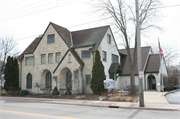 419 E BROADWAY, a English Revival Styles funeral home, built in Waukesha, Wisconsin in 1938.