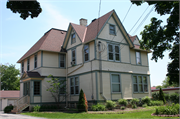 419 N GRAND AVE, a Queen Anne house, built in Waukesha, Wisconsin in 1890.