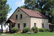 901 S 6TH ST, a Greek Revival house, built in Watertown, Wisconsin in 1861.