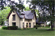 910 S. Eighth St., a Early Gothic Revival house, built in Watertown, Wisconsin in 1865.