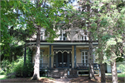 802 Clyman St., a Italianate house, built in Watertown, Wisconsin in 1855.