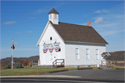 E7646 COUNTY HIGHWAY B, a Front Gabled school-one to six room, built in Troy, Wisconsin in 1892.
